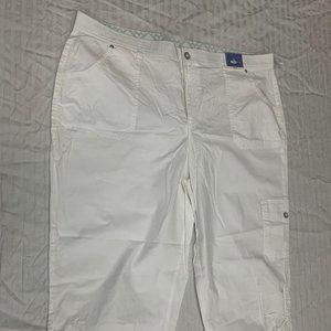 🦚🦚🦚 NWT LAURA SCOTT WOMENS CAPRIS PANTS SIZE 18 🦚🦚🦚